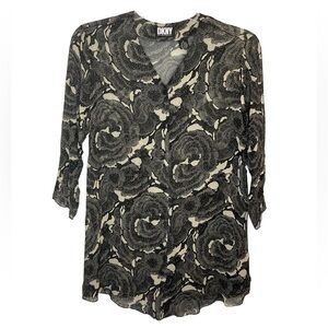 Donna Karan New York DKNY Silk Tunic